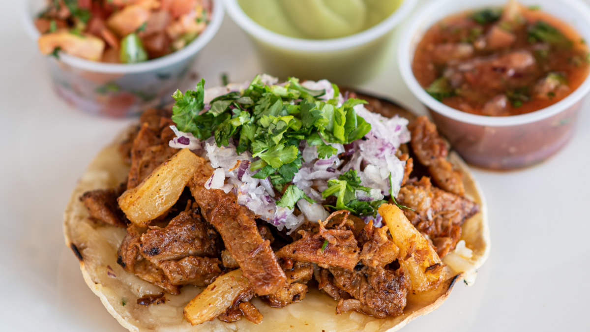 Backyard Taco Tostada