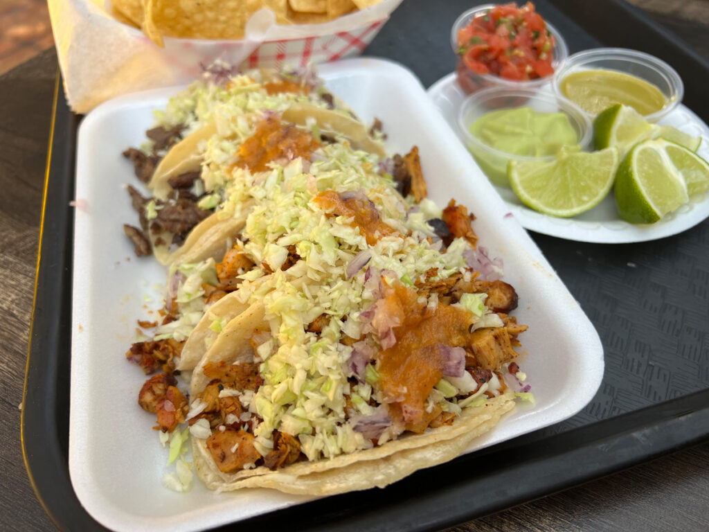 Backyard Taco on University in Mesa Arizona