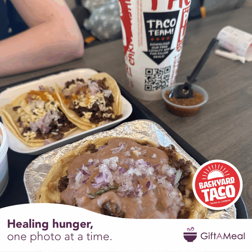 GiftAMeal to help fight hunger right