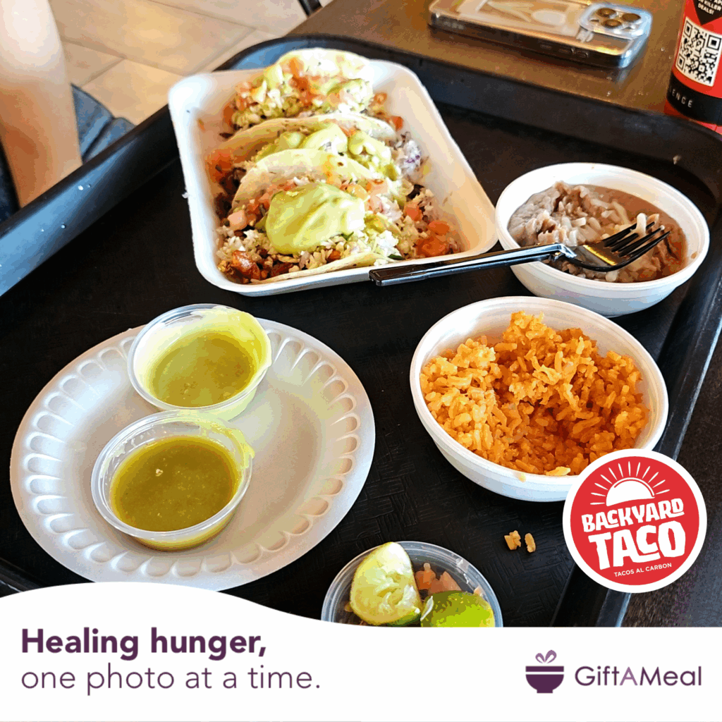 GiftAMeal to help fight hunger right
