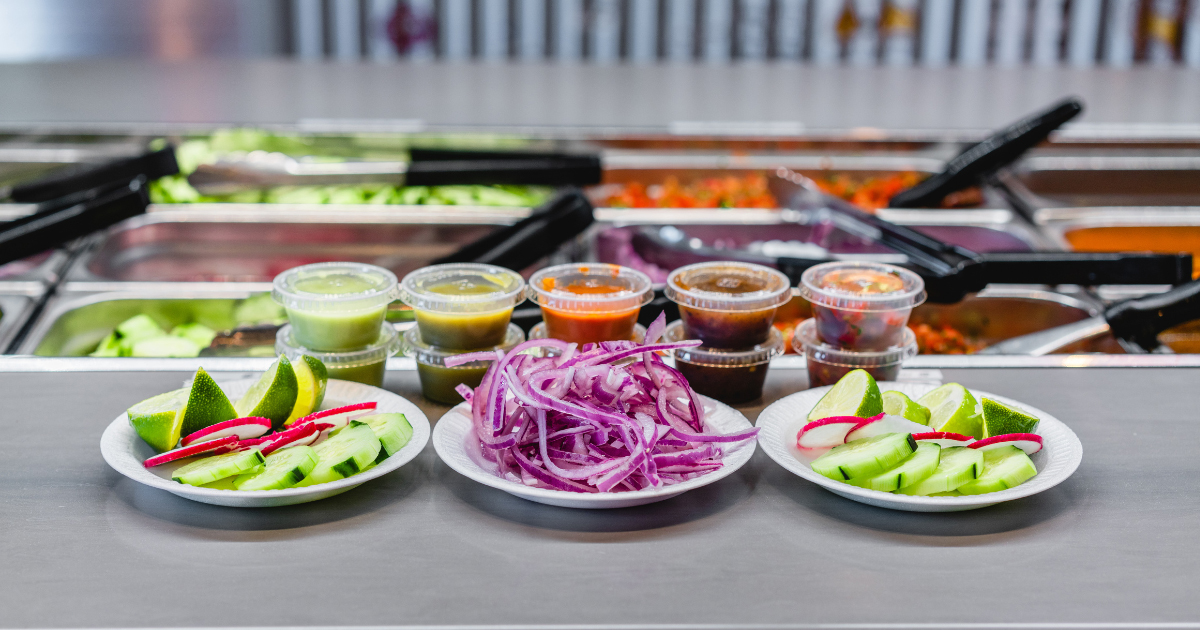 Backyard Taco Salsa Bar