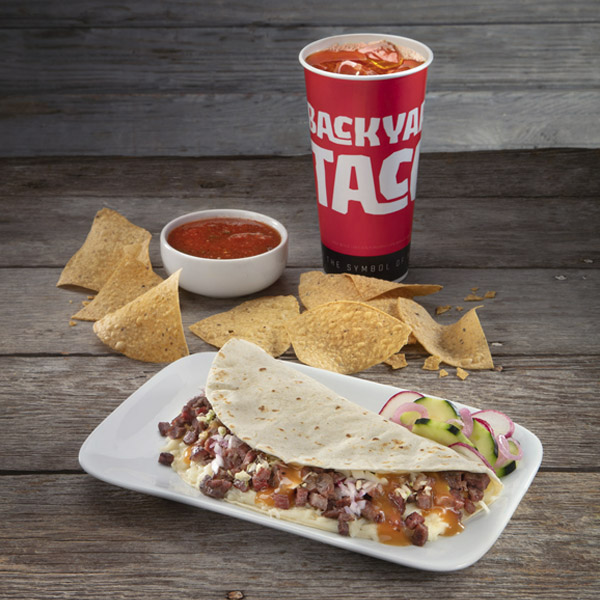 Backyard Taco Quesadilla
