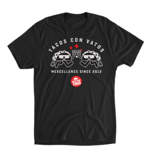 tacos con vatos t-shirt