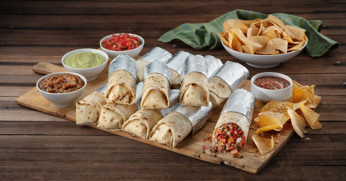 Burrito Trays and Boxed Meals