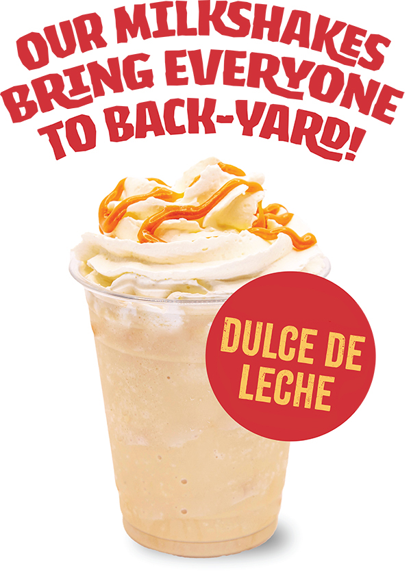 Dulce De Leche Shake at Backyard Taco