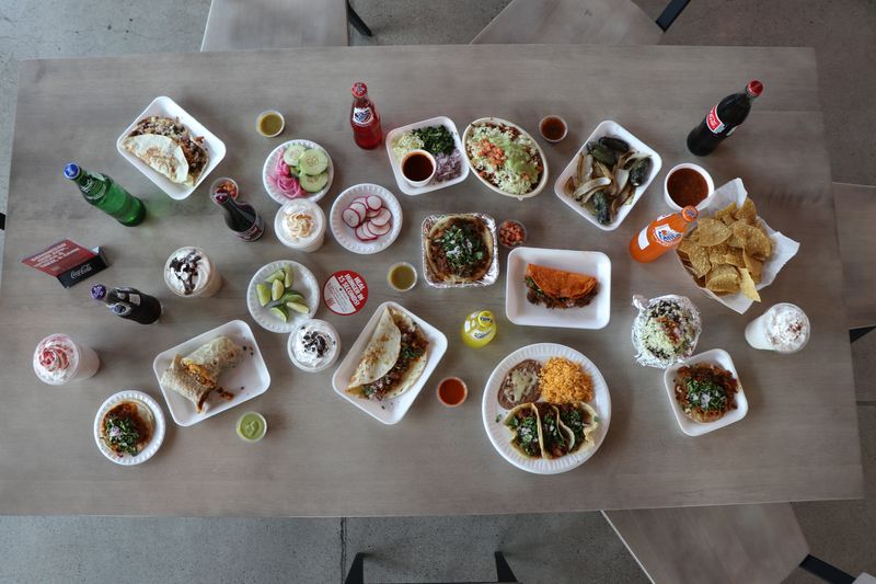 Variety of Food for Groups at Backyard Taco