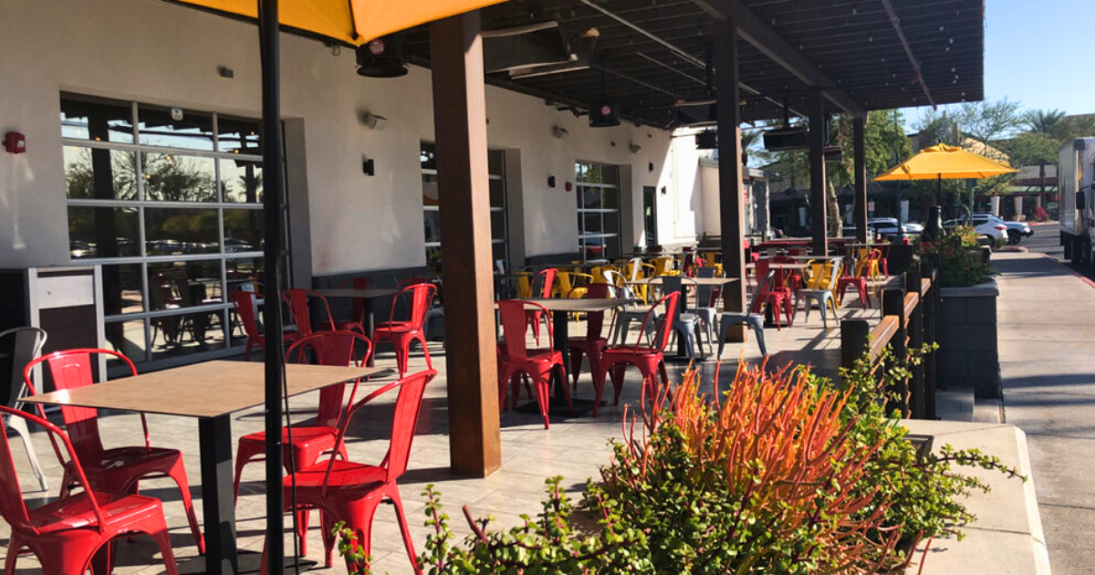 Backyard Taco Mesa South on Stapley Drive near AMC Mesa Grand 14